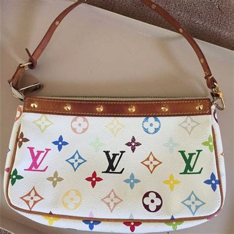 fake rainbow color louis vuitton bag with seam on bottom|louis vuitton rainbow monogram bag.